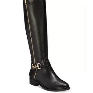 Thalia Sodi women's tall riding  boots. Black VIGI 6W WC